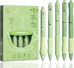 Zen Tea Cloud Grip Aesthetic Gel Pen Set