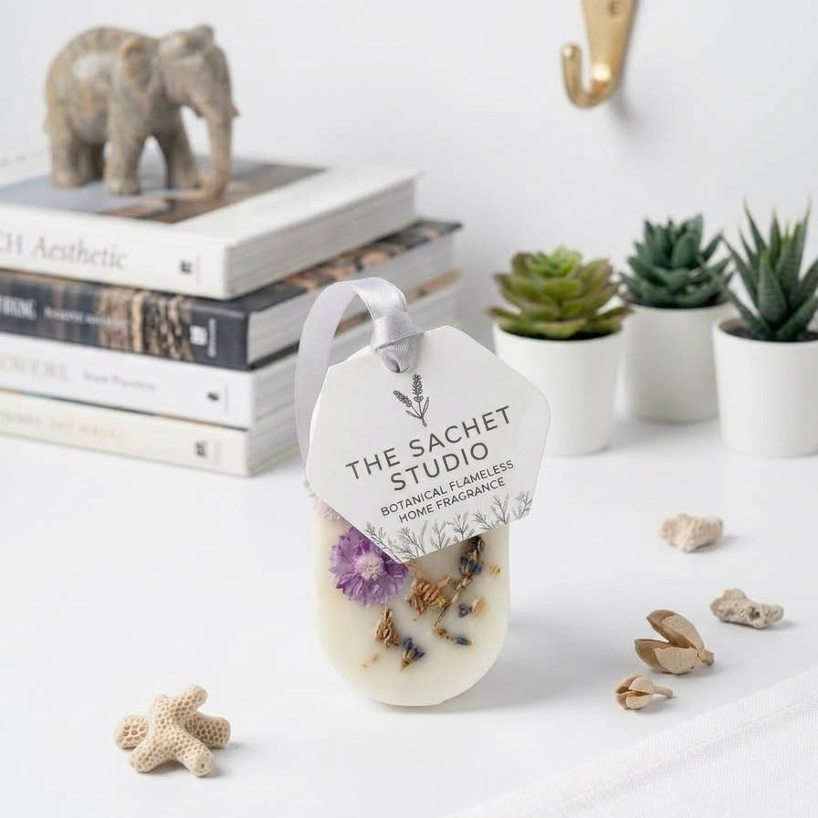 Botanical Lavender Wax Sachet & Flameless Freshener