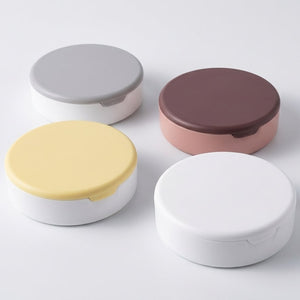 Compact Portable Jewelry & Makeup Organizer with Built-In Mirror