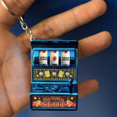 Play to Win Slot Machine Keychain - KawaiWorld