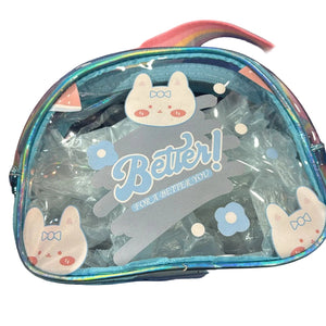 Midnight Mist Clear Sling Pouch