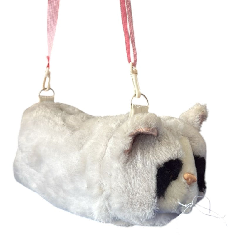 Plush Realistic Cat Fur Handbag - KawaiWorld