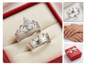 Royal Romance Special Couple Rings - KawaiWorld