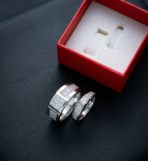 Royal Romance Special Couple Rings - KawaiWorld