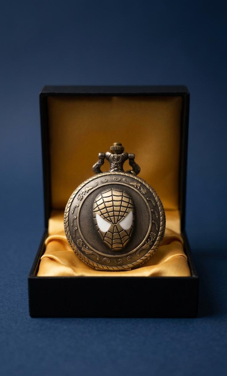 Timeless Vintage Quartz Pocket Watch Keychain - KawaiWorld