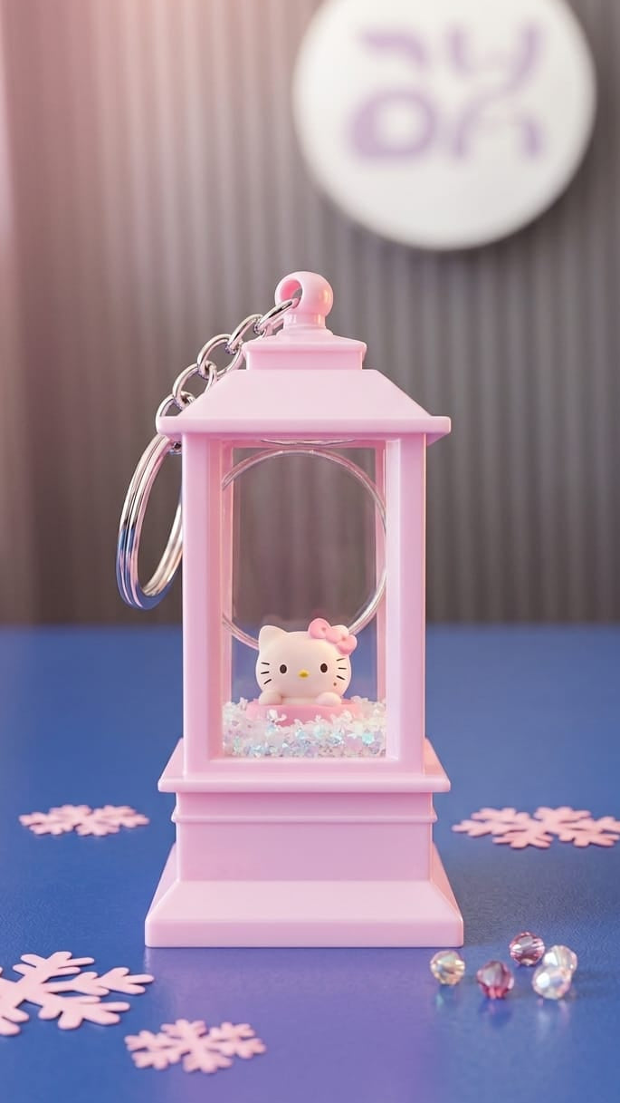Sanrio Glowing Lantern Characters Keychain - KawaiWorld
