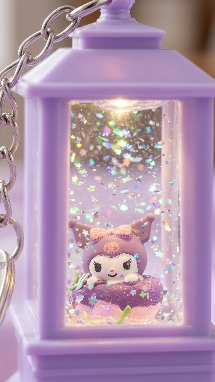 Sanrio Glowing Lantern Characters Keychain - KawaiWorld