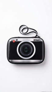 Retro Nostalgia Hard-Shell Mini Pouch & Earphone Organizer