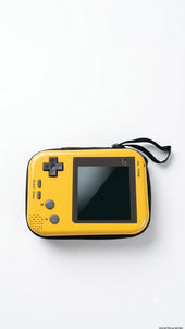 Retro Nostalgia Hard-Shell Mini Pouch & Earphone Organizer
