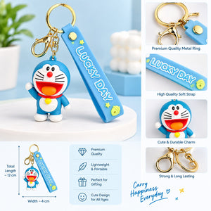 The "Doraemon & Friends" Classic Keyrings