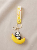 Sweet Treat Panda: Fruit Series 3D Keychain