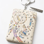 Designer Dreamcatcher & Butterfly Pocket Mirror Keychain