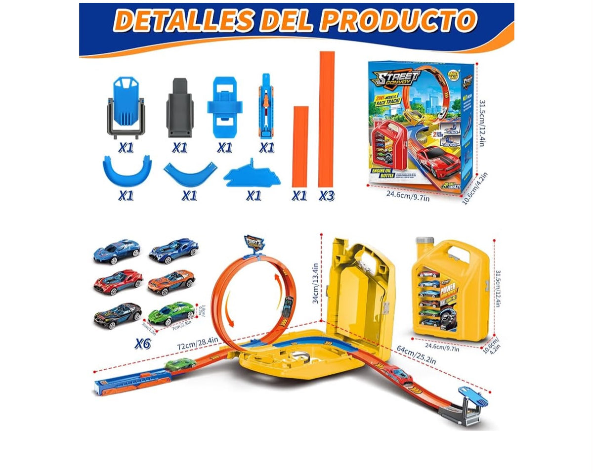 FYP Worthy Street Convoy Racing Track Set