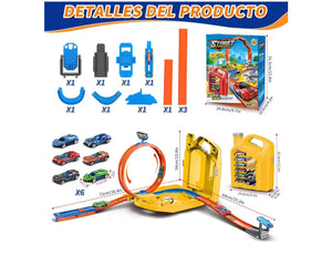 FYP Worthy Street Convoy Racing Track Set