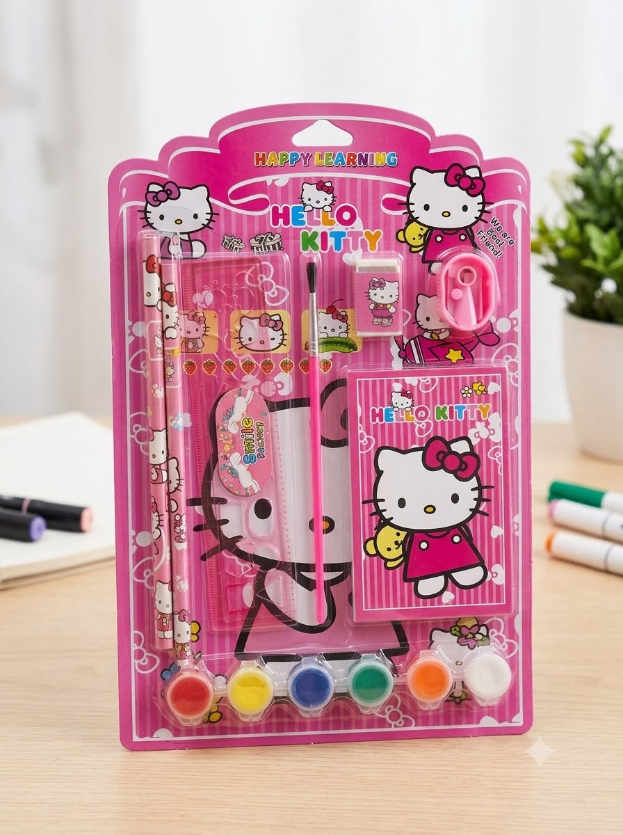 7-in-1 ToonCraft Art Stationery Set