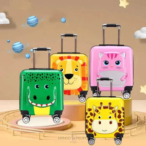 Happy Animals Adventure Trolley Bag - KawaiWorld