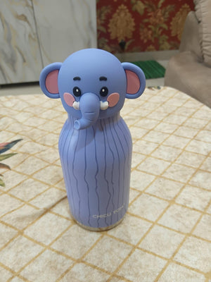 The Safari Friends Cute Cartoon Animal Insulated Water Bottle for Kids