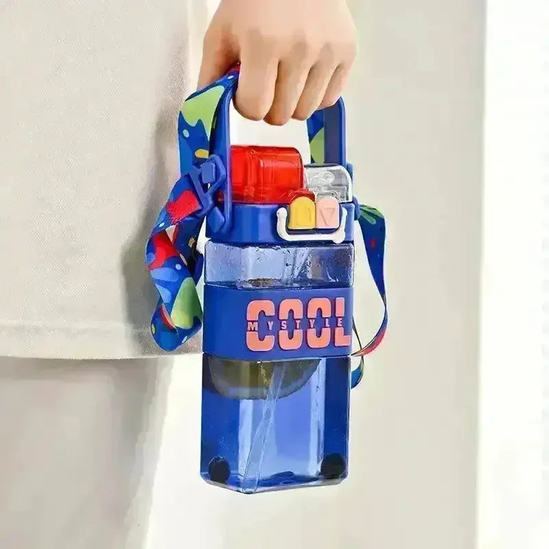 2 in 1 Cool Water Bottle (520 ml) - Bear Hugs