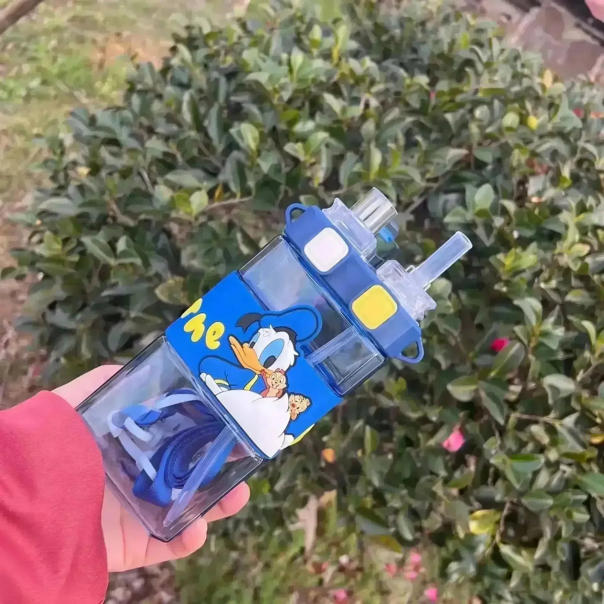 2 in 1 Disney Character Water Bottle (520 ml) - Bear Hugs