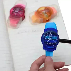 3 In 1 Watch Shaped Eraser Sharpener - KawaiWorld