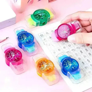 3 In 1 Watch Shaped Eraser Sharpener - KawaiWorld