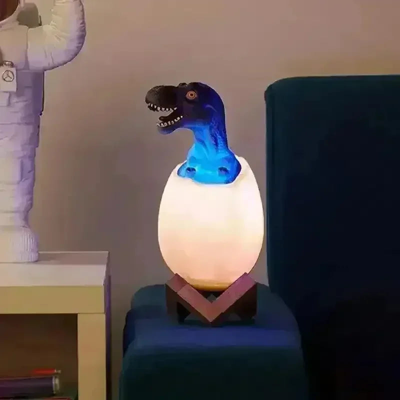 3D Colour Changing Dino Night Lamp - KawaiWorld