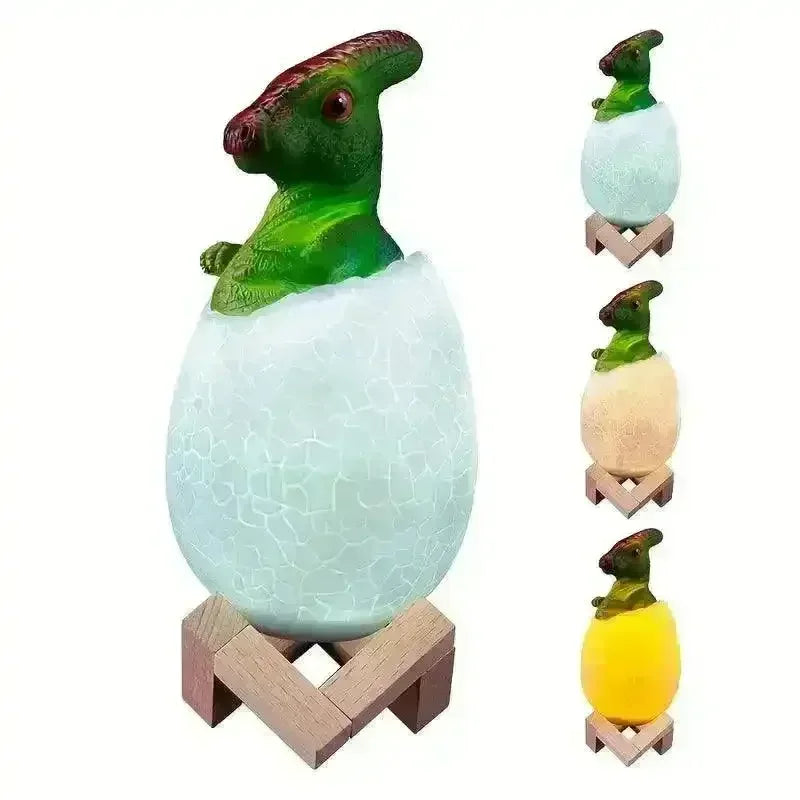 3D Colour Changing Dino Night Lamp - KawaiWorld