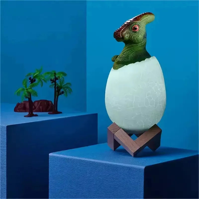 3D Colour Changing Dino Night Lamp - KawaiWorld