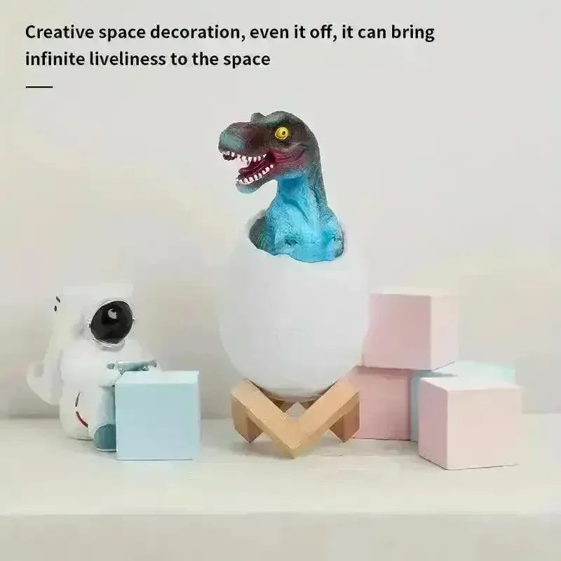 3D Colour Changing Dino Night Lamp - KawaiWorld