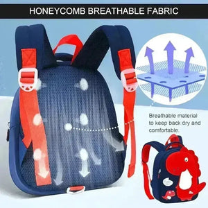 3D Dinosaur Kindergarten Kids Backpack - KawaiWorld