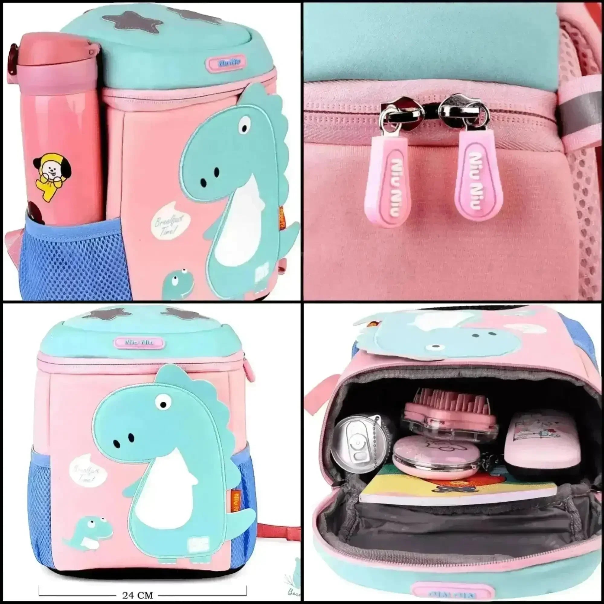 3D Dinosaur Kindergarten Kids Backpack - KawaiWorld
