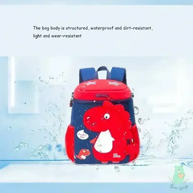 3D Dinosaur Kindergarten Kids Backpack - KawaiWorld