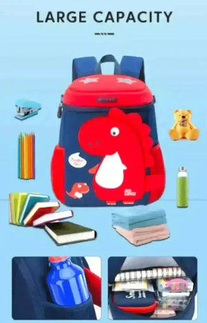 3D Dinosaur Kindergarten Kids Backpack - KawaiWorld
