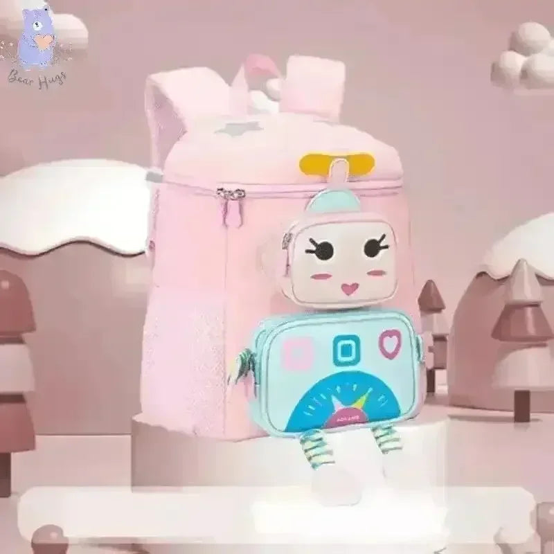 3D Robot Kindergarten Kids Backpack