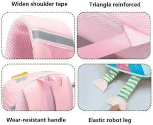 3D Robot Kindergarten Kids Backpack