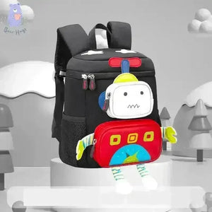 3D Robot Kindergarten Kids Backpack