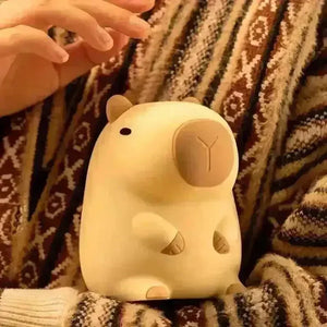 3D Silicon Capybara Night Lamp - KawaiWorld