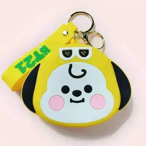 BT21 Creative Silicon Coin Pouch - KawaiWorld