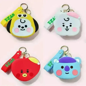 BT21 Creative Silicon Coin Pouch - KawaiWorld