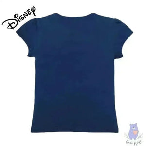 Cinderella Print Round-Neck T-shirt - KawaiWorld