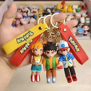 Classic Pokimoen Character 3D Keychain - KawaiWorld