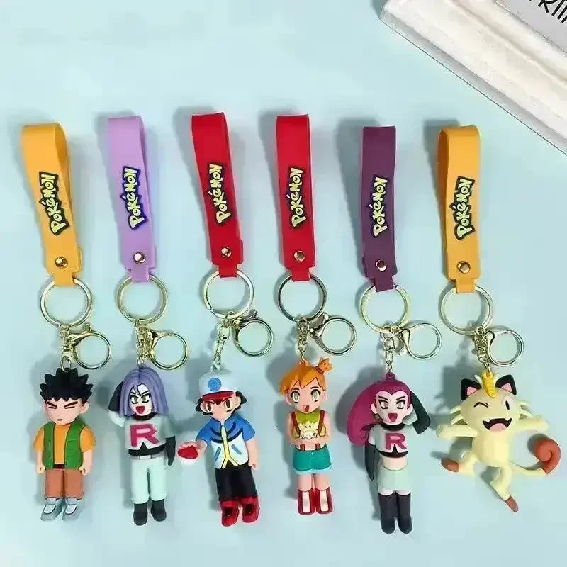 Classic Pokimoen Character 3D Keychain - KawaiWorld