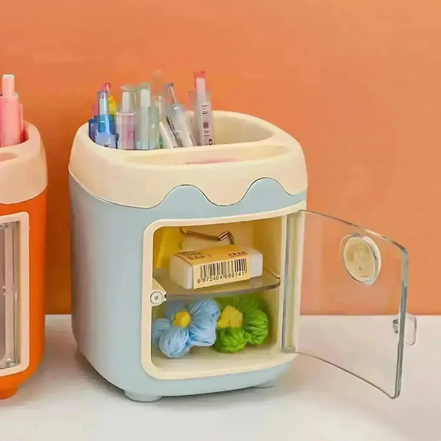 Creative Multi-Grid Pen Holder - KawaiWorld