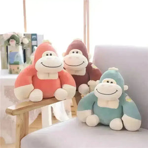 Cute Little Gorilla Plush Toy (25 cm) - KawaiWorld