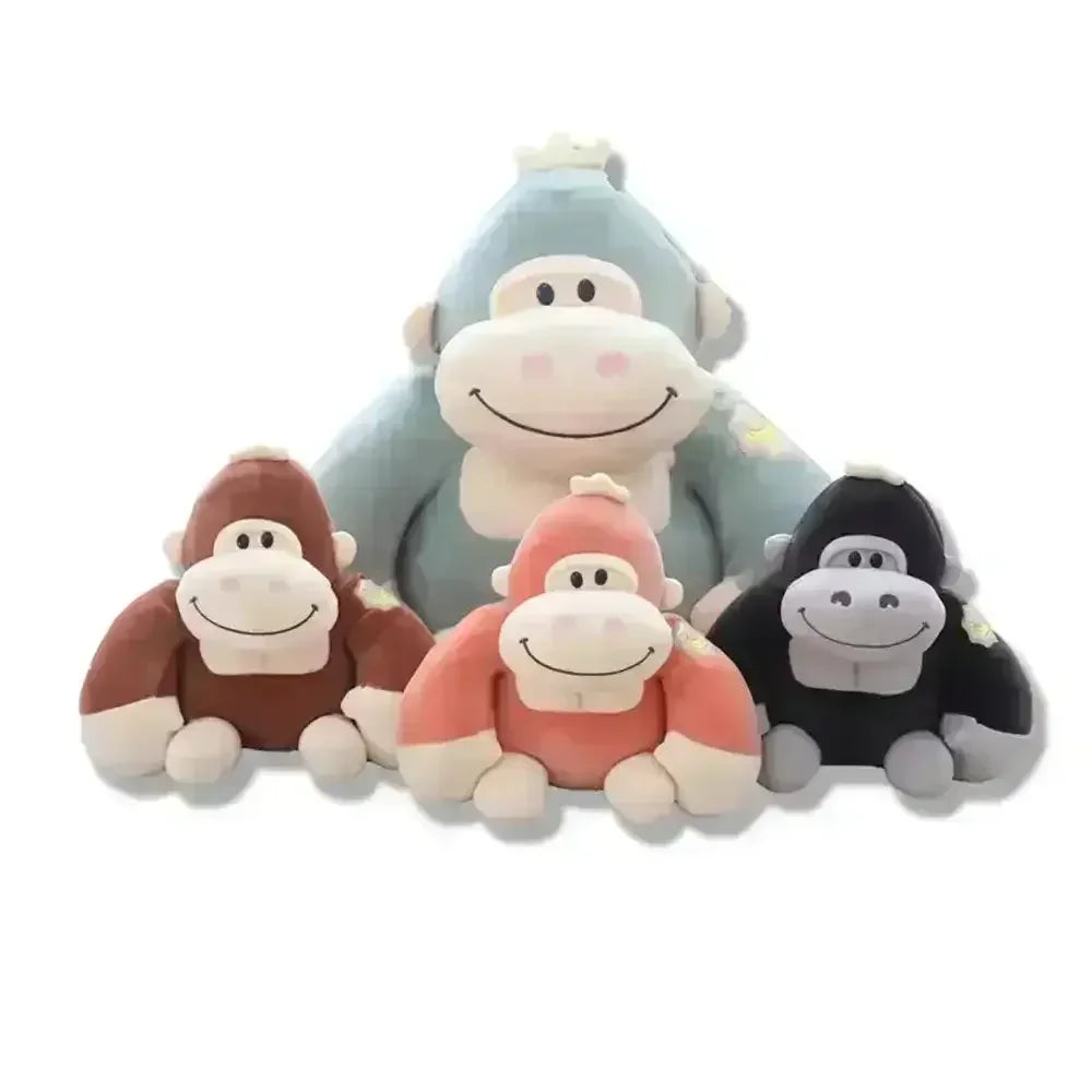 Cute Little Gorilla Plush Toy (25 cm) - KawaiWorld