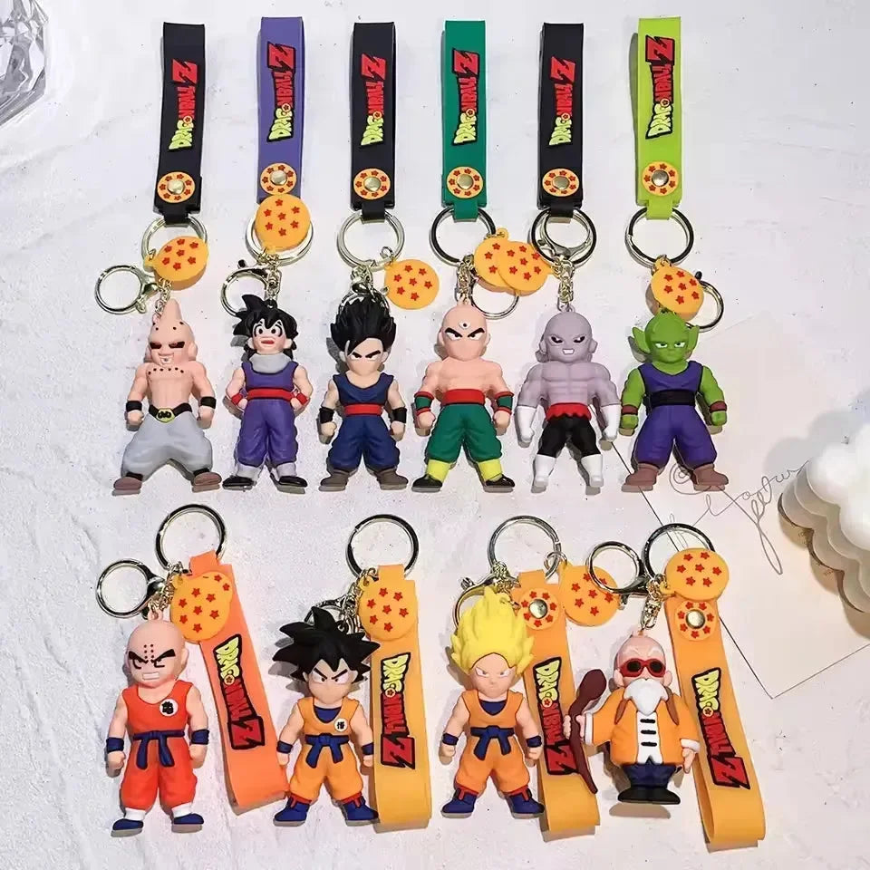 Dragon Ball Z Saiyan Saga 3D Keychain - KawaiWorld