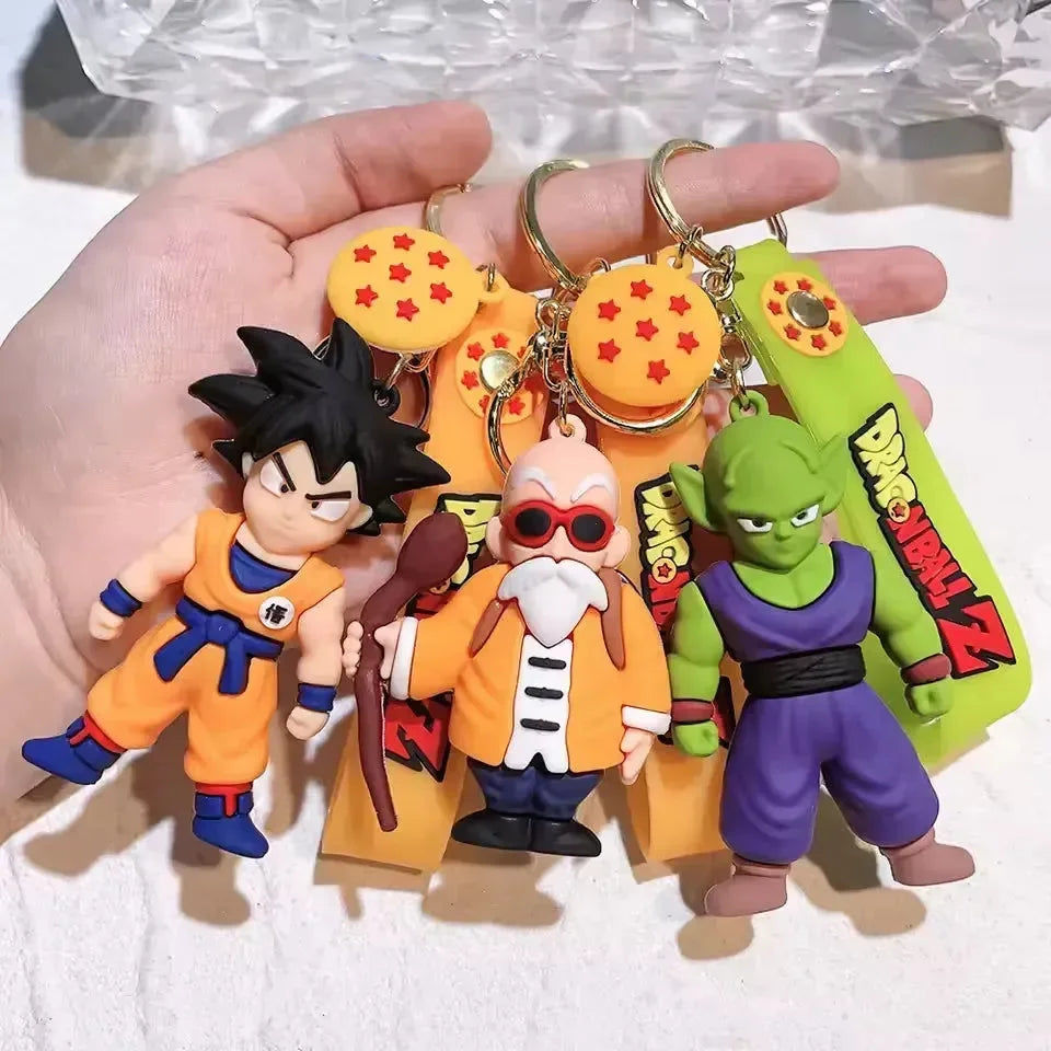 Dragon Ball Z Saiyan Saga 3D Keychain - KawaiWorld