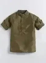 Embroidered Jacket Kurta Set - KawaiWorld
