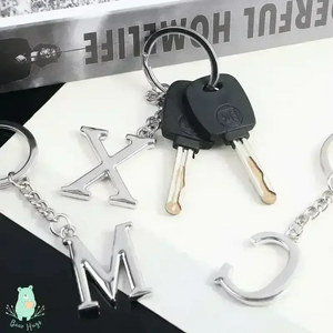 English Letters Keychain A to Z - KawaiWorld