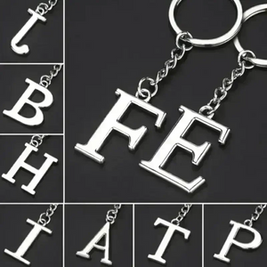 English Letters Keychain A to Z - KawaiWorld